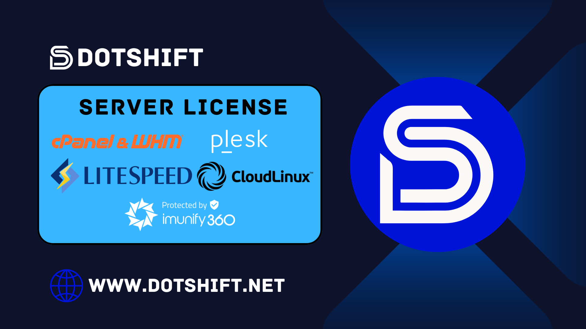 Buy Cheap Shared DirectAdmin License for VPS & Dedicated Servers • DotShift