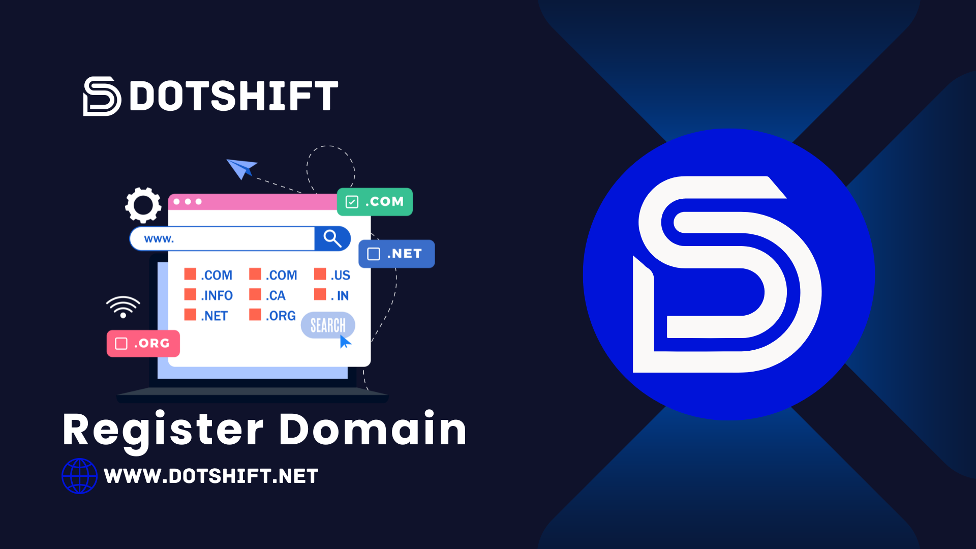 Register Your Domain with DotShift • Affordable Domain Registration ...